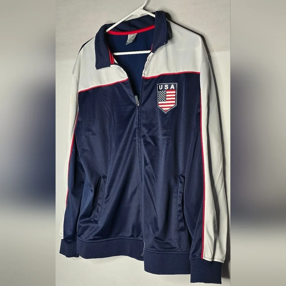 United States USA Officially Licensed Rhinox Track Soccer Jacket